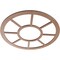 Ekena Millwork Grace Wood Fretwork Pierced Ceiling Medallion, Wood (Paint Grade), 20"OD x 7 1/4"ID x 3/8"T CMWP20X0375GRMF - alternate 4
